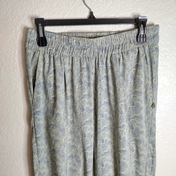 Maison Scotch lightweight pull on geometric elastic waist joggers sz M - Picture 2 of 11